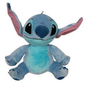 Disney Lilo And Stitch Blue Stitch Plush Just Play Stuffed Animal 11"